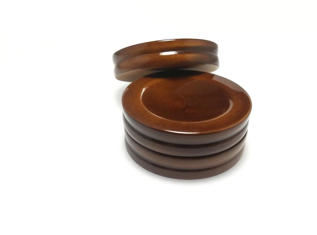 4" Jansen High Polish Piano Caster Cups - Image 11