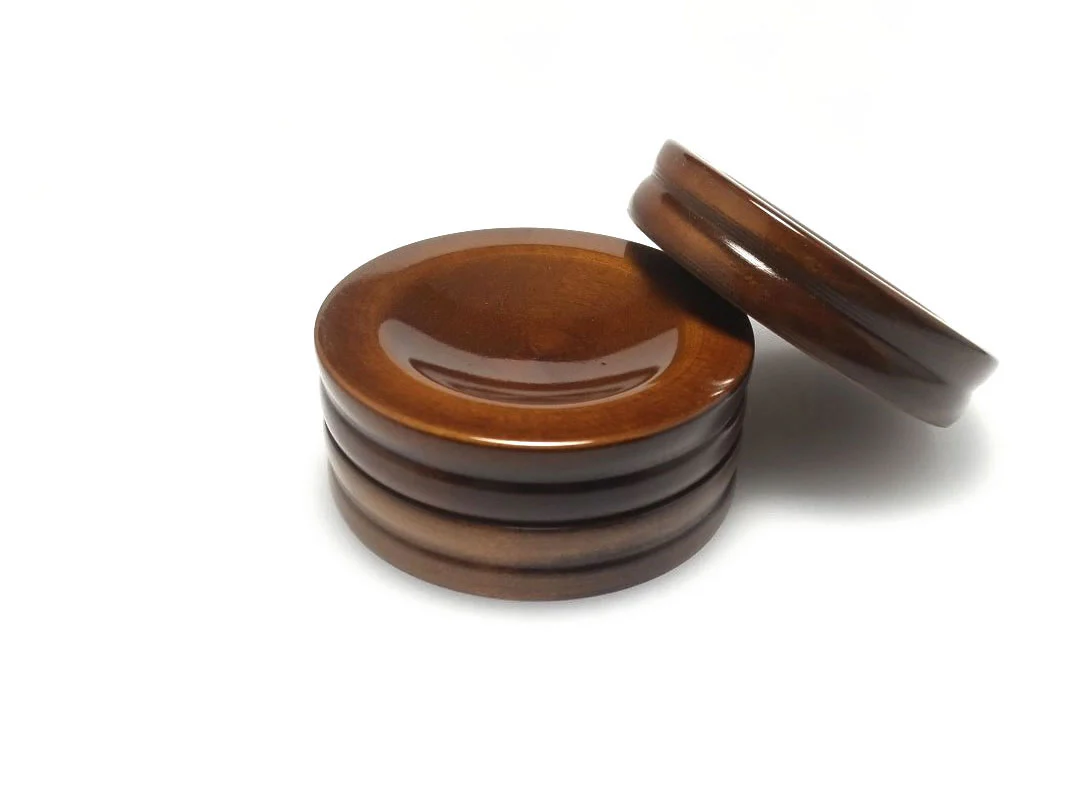 4" Jansen High Polish Piano Caster Cups - Image 16