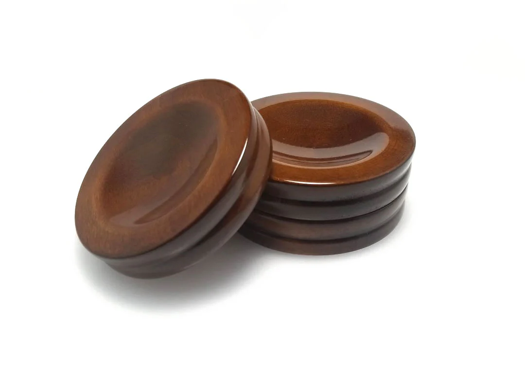 4" Jansen High Polish Piano Caster Cups - Image 27