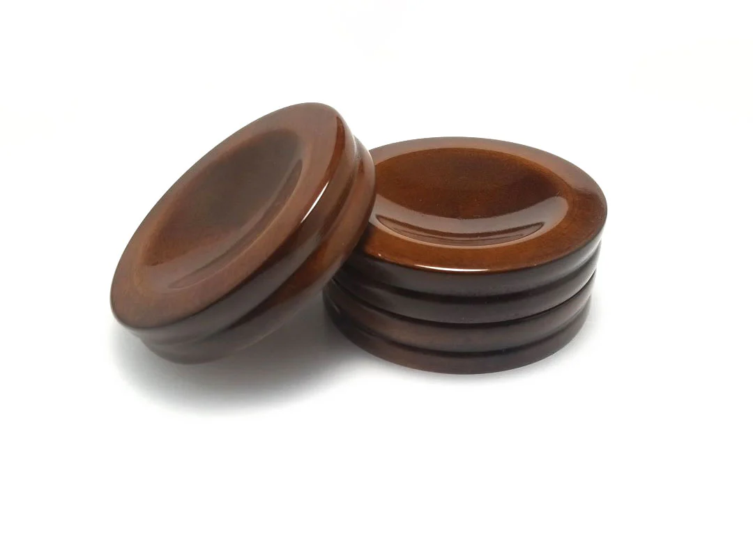 4" Jansen High Polish Piano Caster Cups - Image 28
