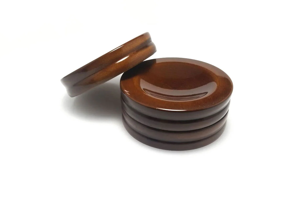 4" Jansen High Polish Piano Caster Cups - Image 31