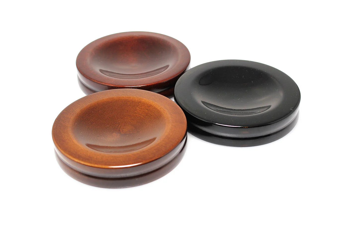 4" Jansen Satin Piano Caster Cups - Image 17