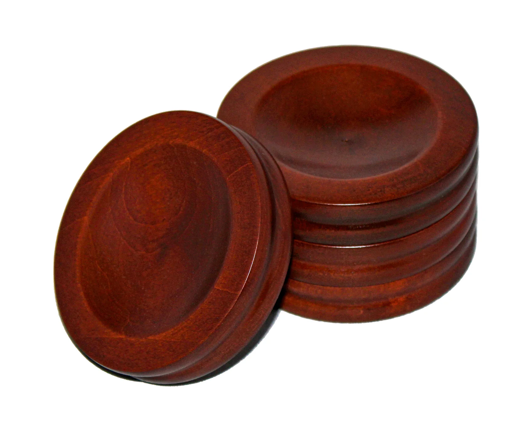4" Jansen Satin Piano Caster Cups - Image 7