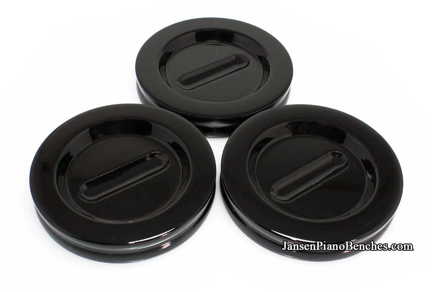 5" High Polish Piano Caster Cups Jansen - Image 10