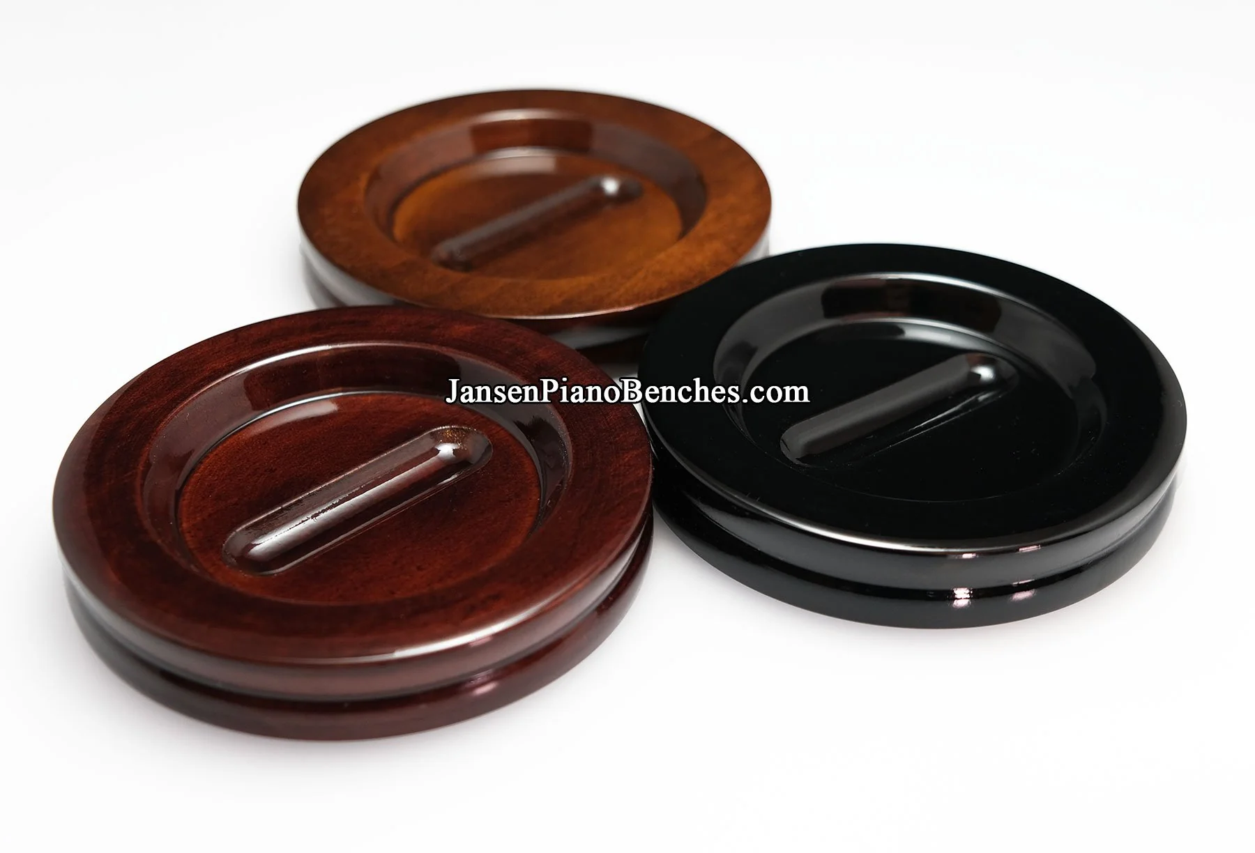 5" High Polish Piano Caster Cups Jansen - Image 11