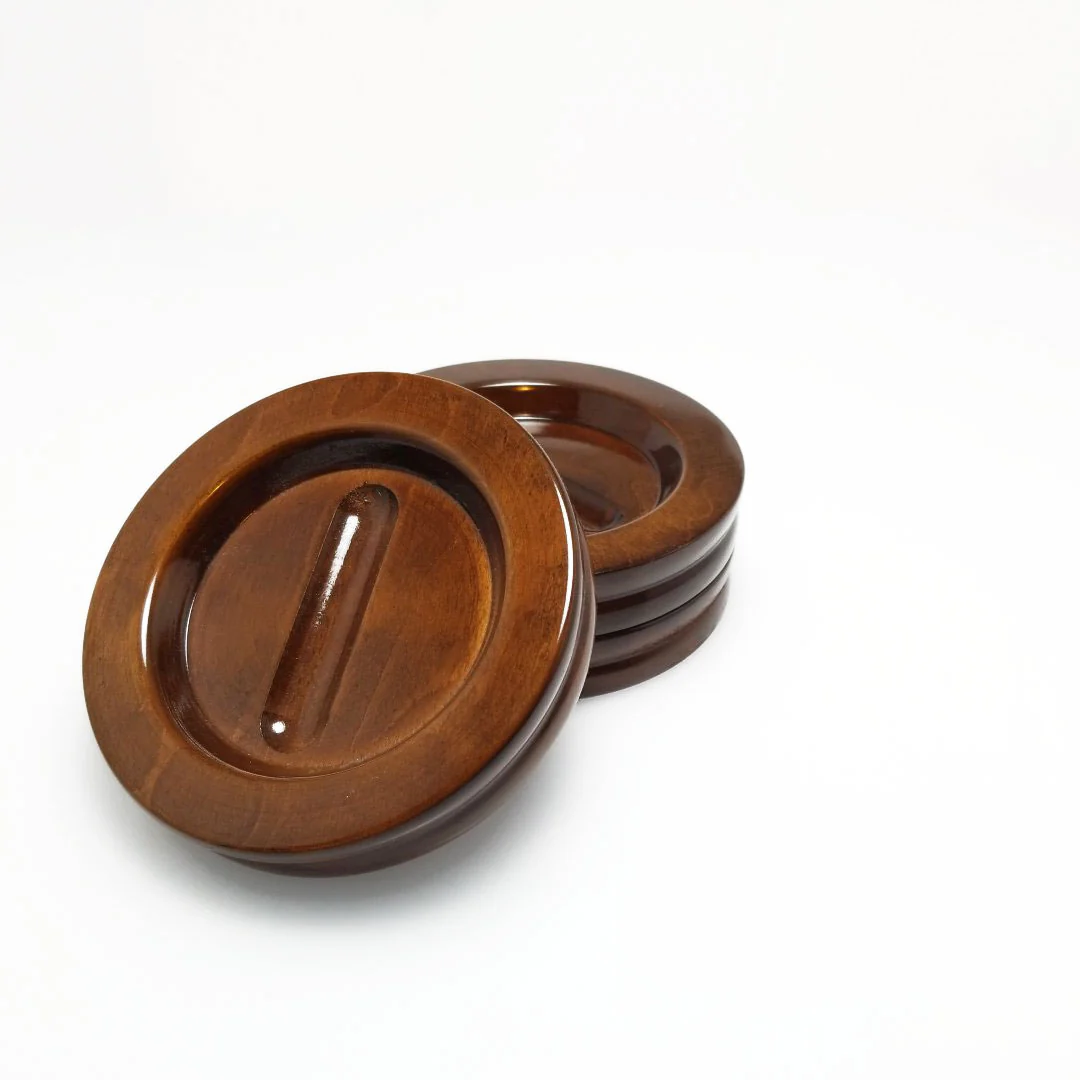 5" High Polish Piano Caster Cups Jansen - Image 12