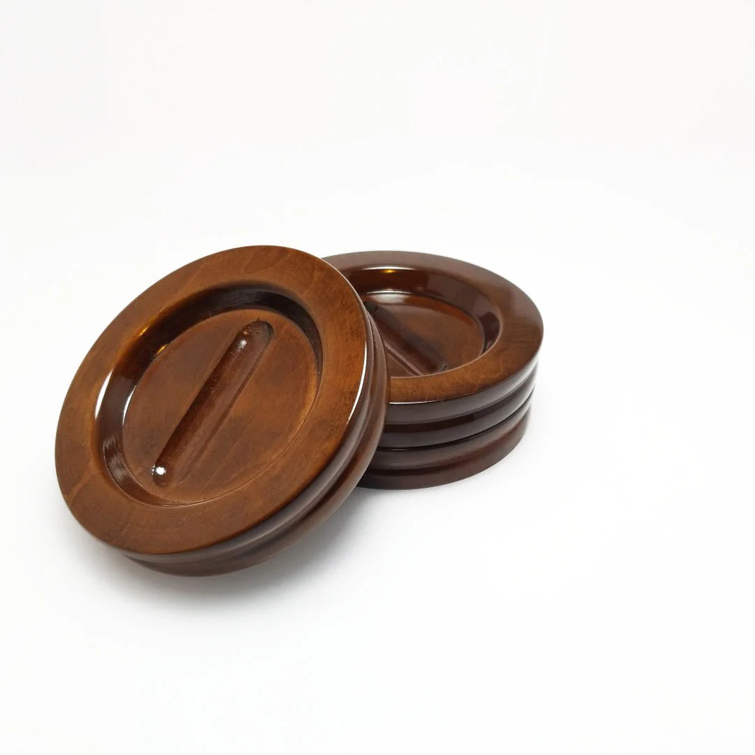 5" High Polish Piano Caster Cups Jansen - Image 13