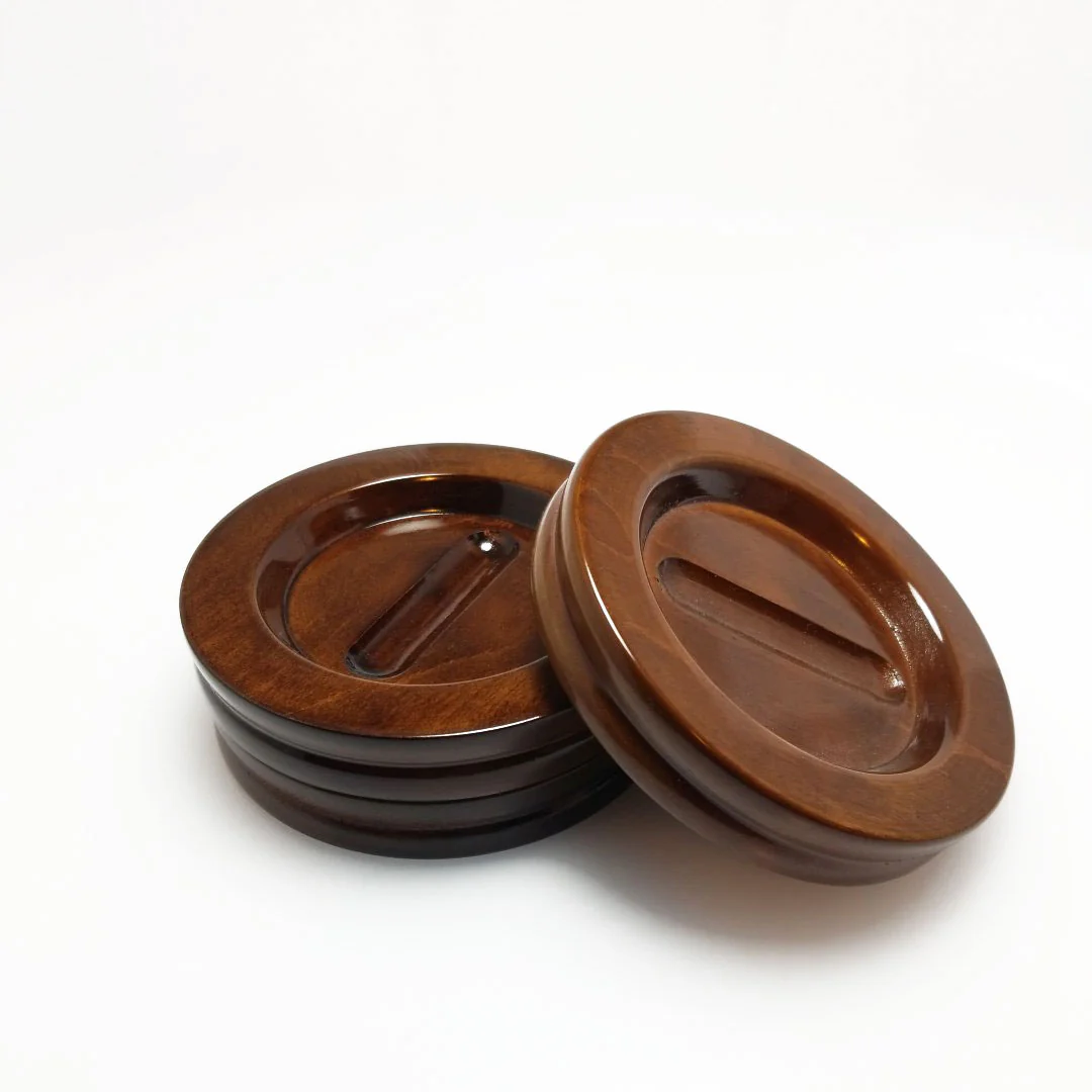 5" High Polish Piano Caster Cups Jansen - Image 29