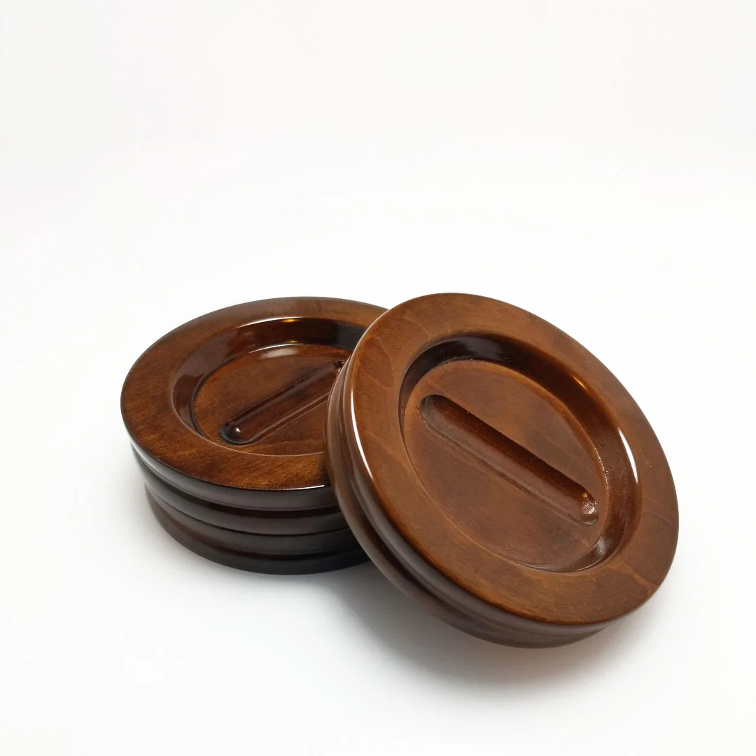 5" High Polish Piano Caster Cups Jansen - Image 30