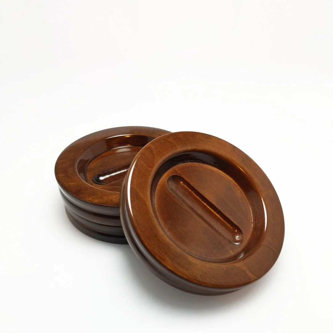 5" High Polish Piano Caster Cups Jansen - Image 31