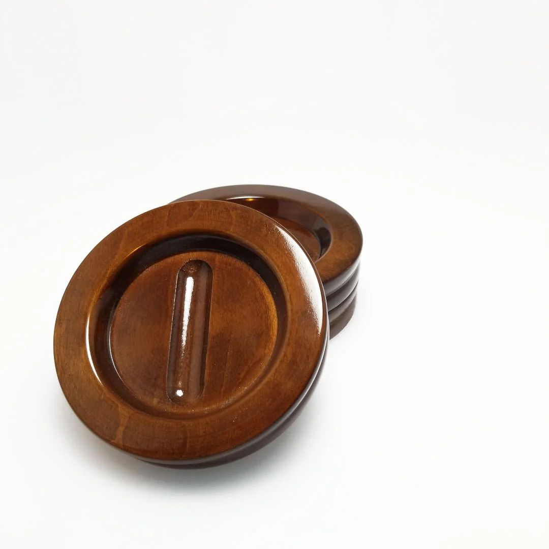 5" High Polish Piano Caster Cups Jansen - Image 35