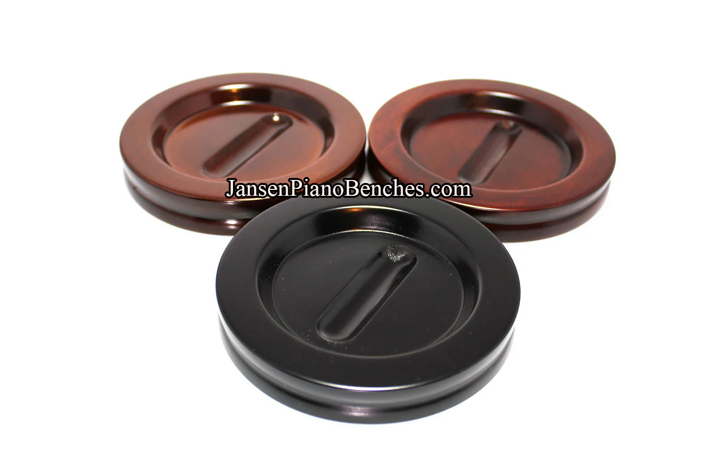 5" Jansen Satin Grand Piano Caster Cups - Image 23