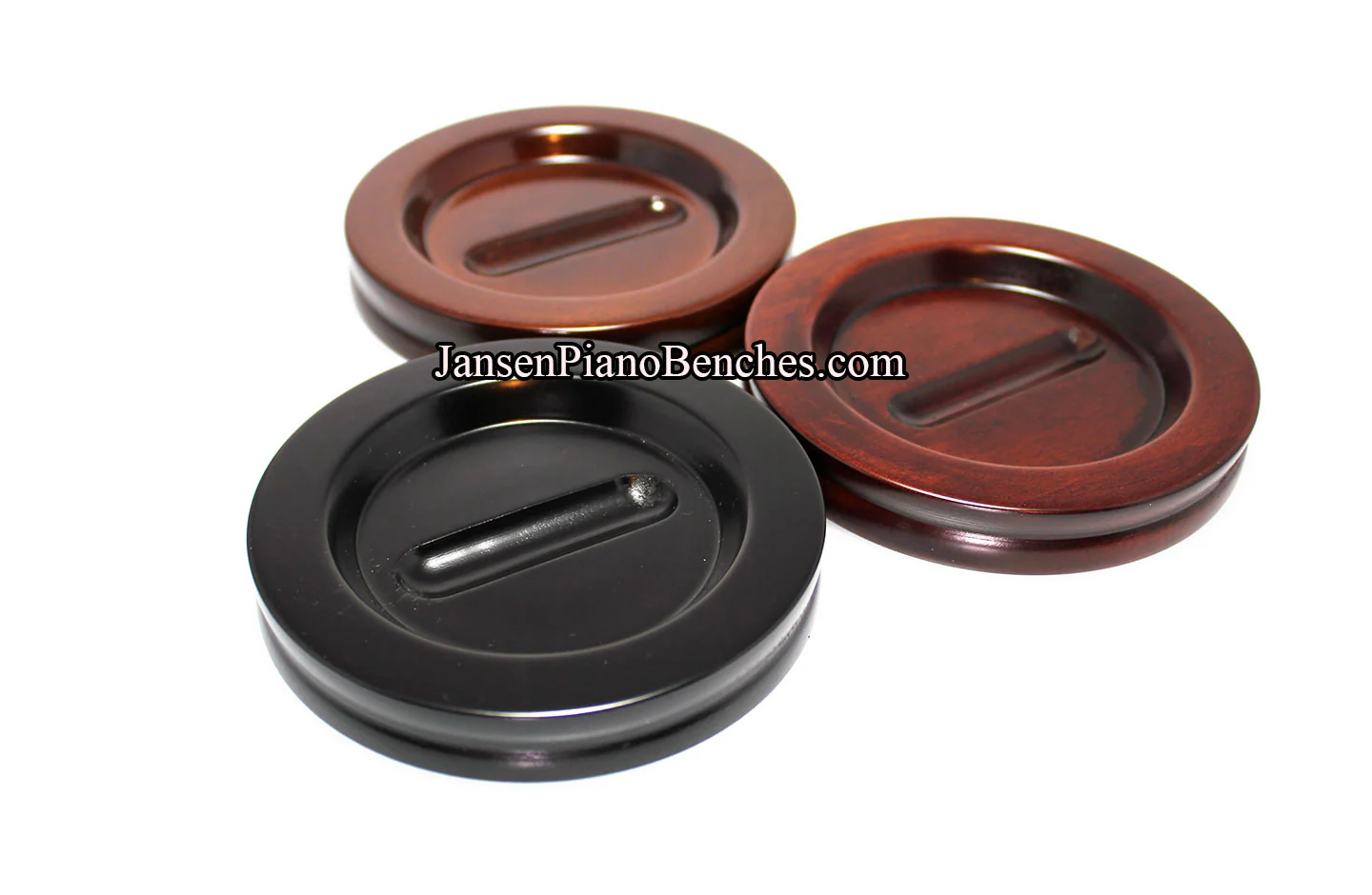 5" Jansen Satin Grand Piano Caster Cups - Image 25