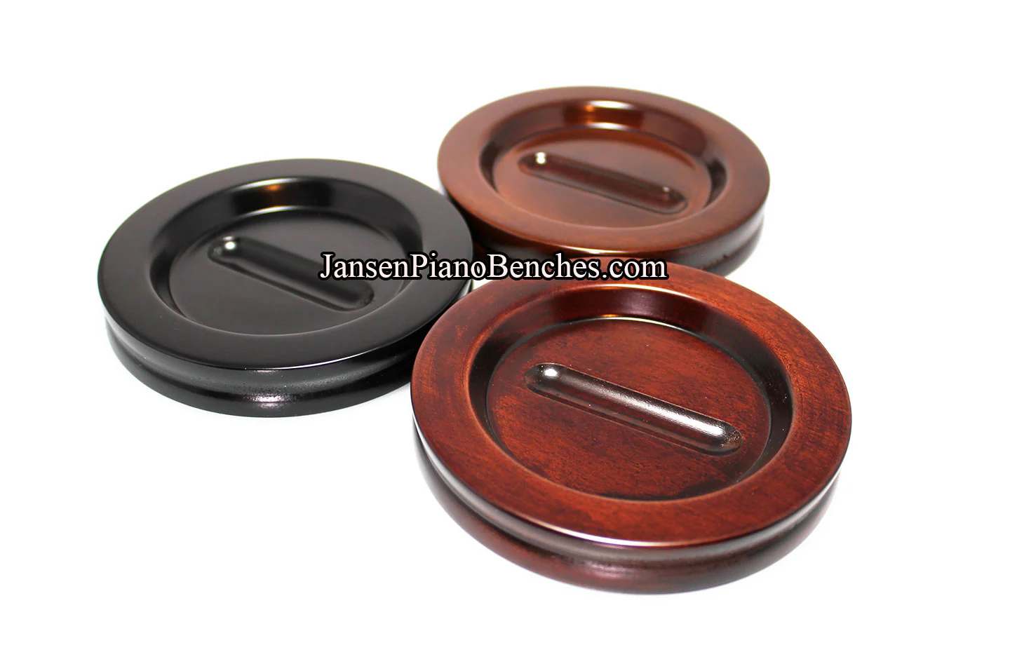 5" Jansen Satin Grand Piano Caster Cups - Image 29
