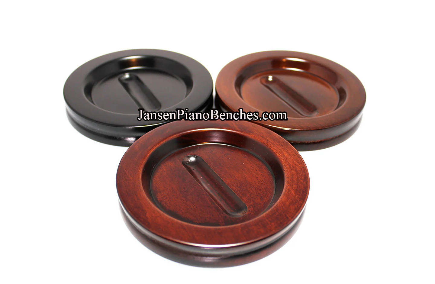 5" Jansen Satin Grand Piano Caster Cups - Image 31