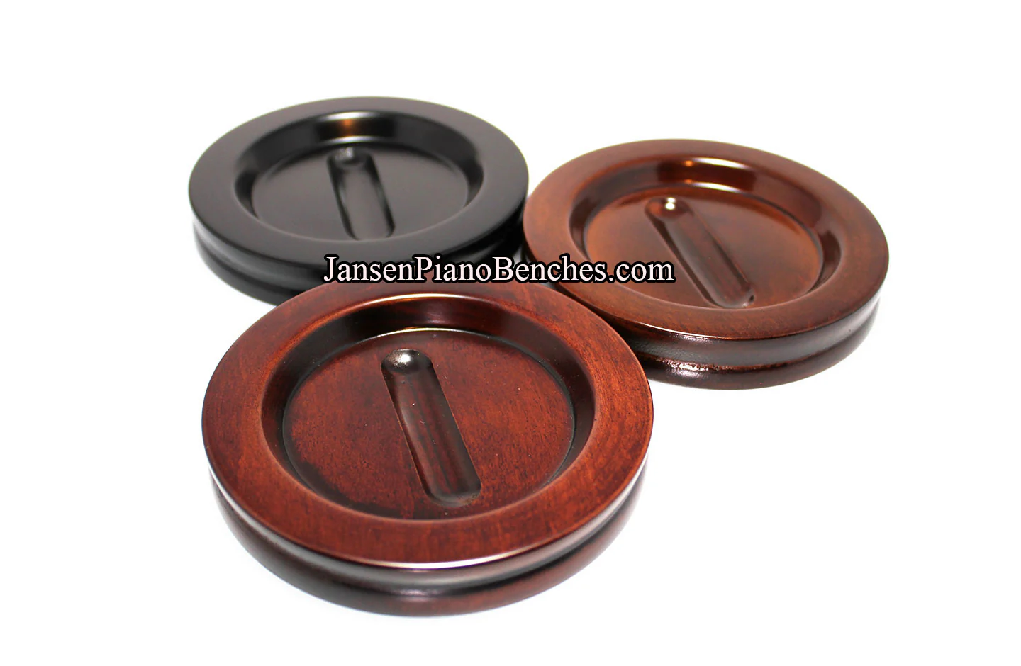5" Jansen Satin Grand Piano Caster Cups - Image 32