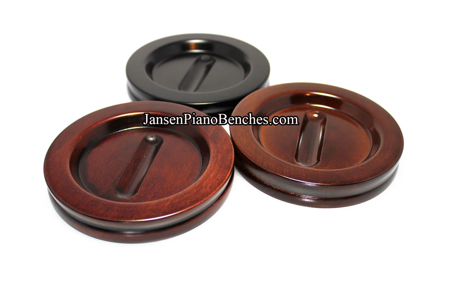 5" Jansen Satin Grand Piano Caster Cups - Image 34