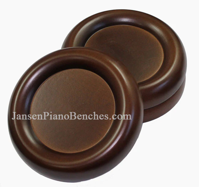 5 1/2" Grand Piano Caster Cups - Image 4