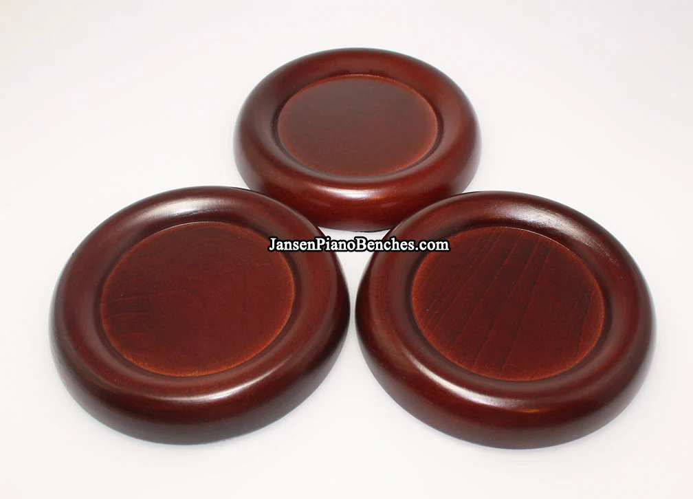 5 1/2" Grand Piano Caster Cups - Image 5