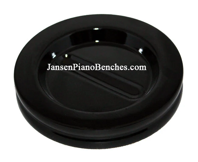 5 1/2" Jansen High Polish Grand Piano Caster Cups