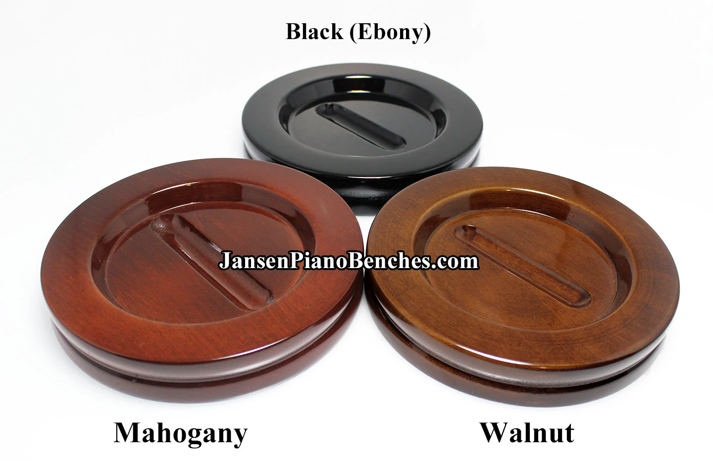 5 1/2" Jansen High Polish Grand Piano Caster Cups - Image 9
