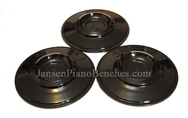 5 3/4" Plastic Piano Caster Cups - Image 3