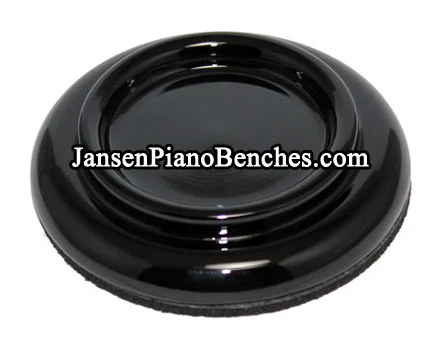 5" Hardwood Piano Caster Cups - Satin or High Gloss - Image 5