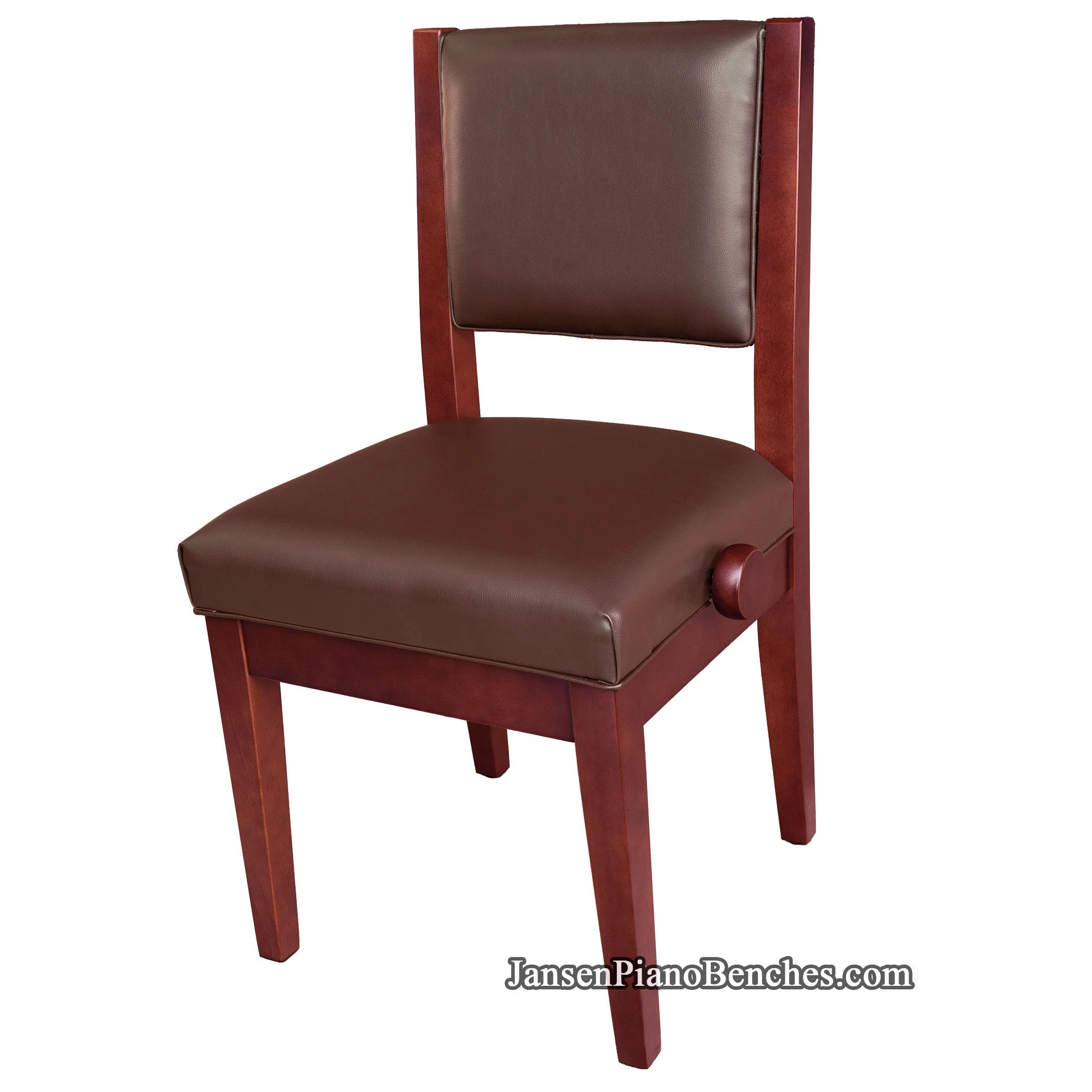 Adjustable Padded Piano Chair - Image 4
