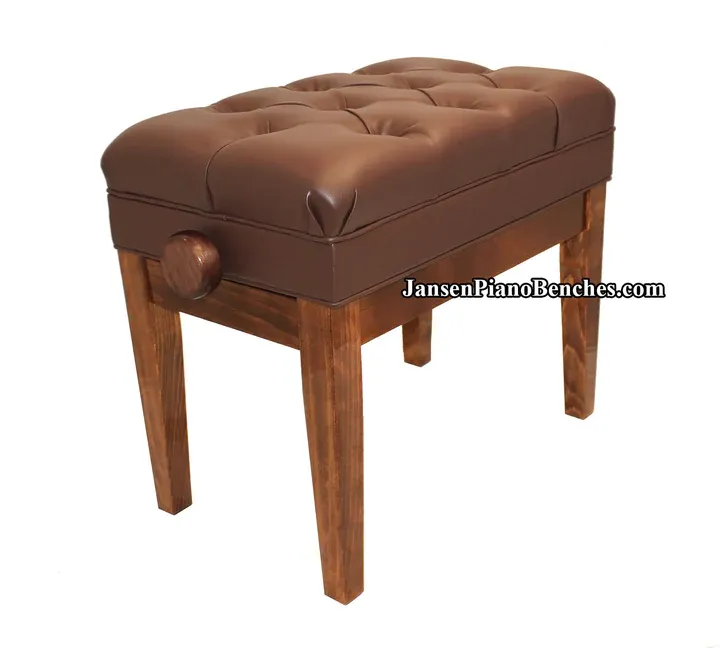 Adjustable Piano Bench with Music Storage Compartment - Image 7