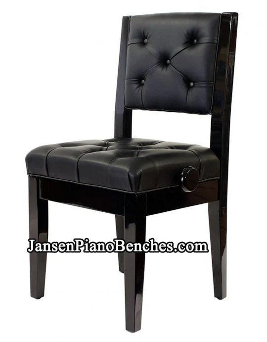 Adjustable Piano Chair Padded Back - Sale