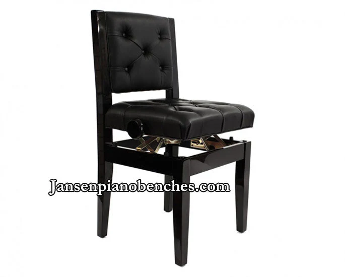 Adjustable Piano Chair Padded Back - Sale - Image 2