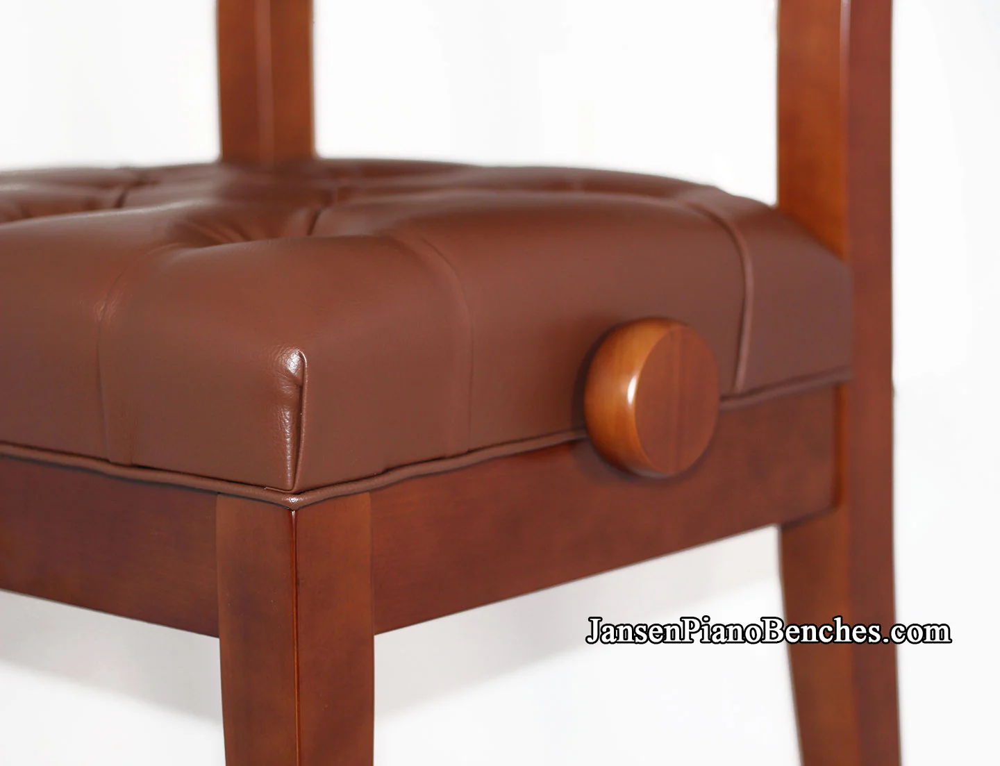 Adjustable Piano Chair with Diamond Tufted Padding - Image 8