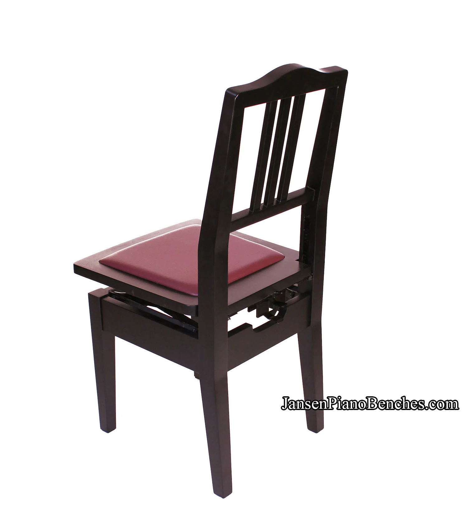 Adjustable Piano Chair - Wood Back - Image 17