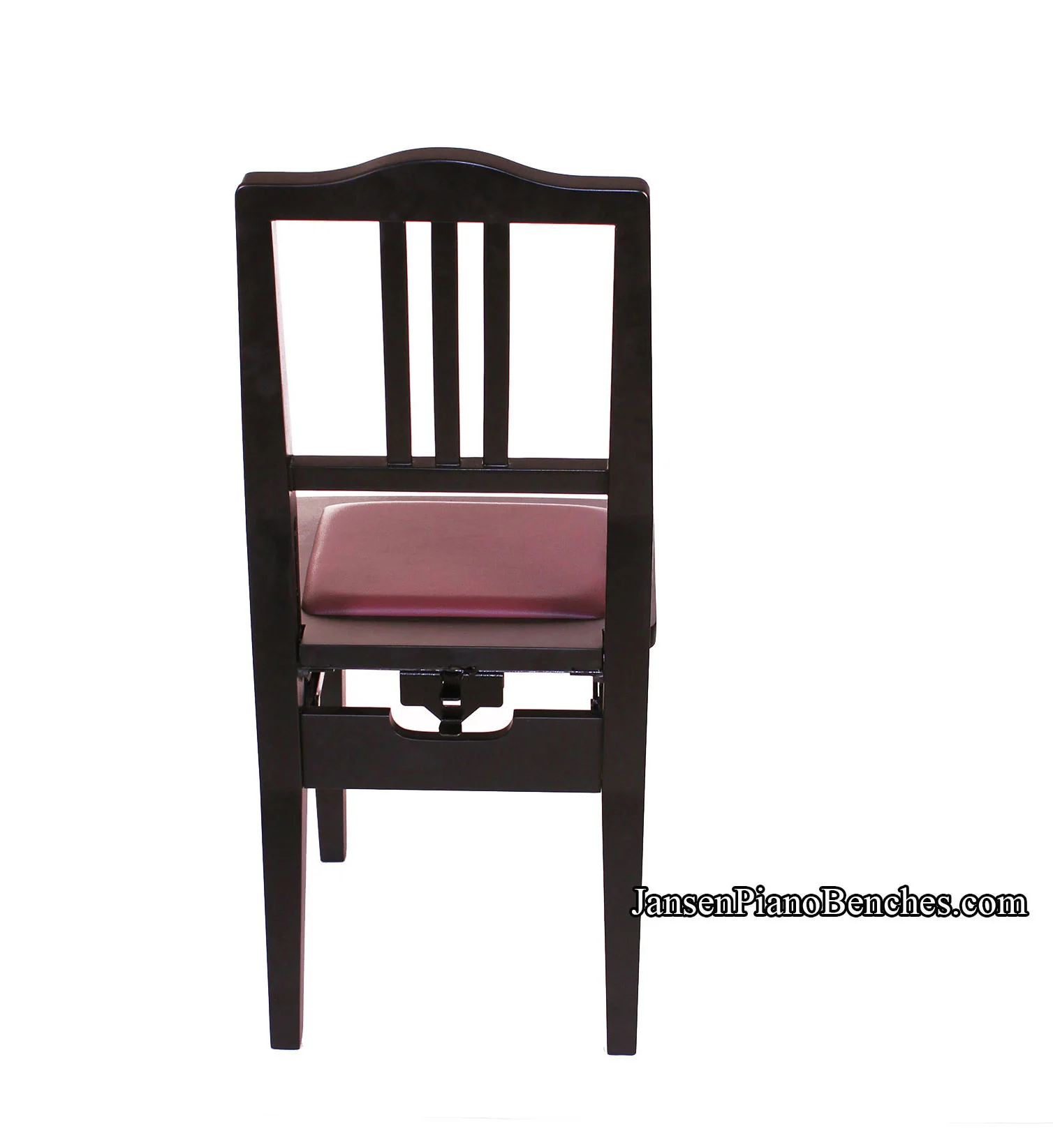 Adjustable Piano Chair - Wood Back - Image 21