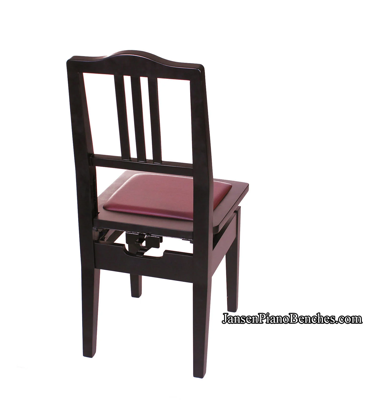 Adjustable Piano Chair - Wood Back - Image 22