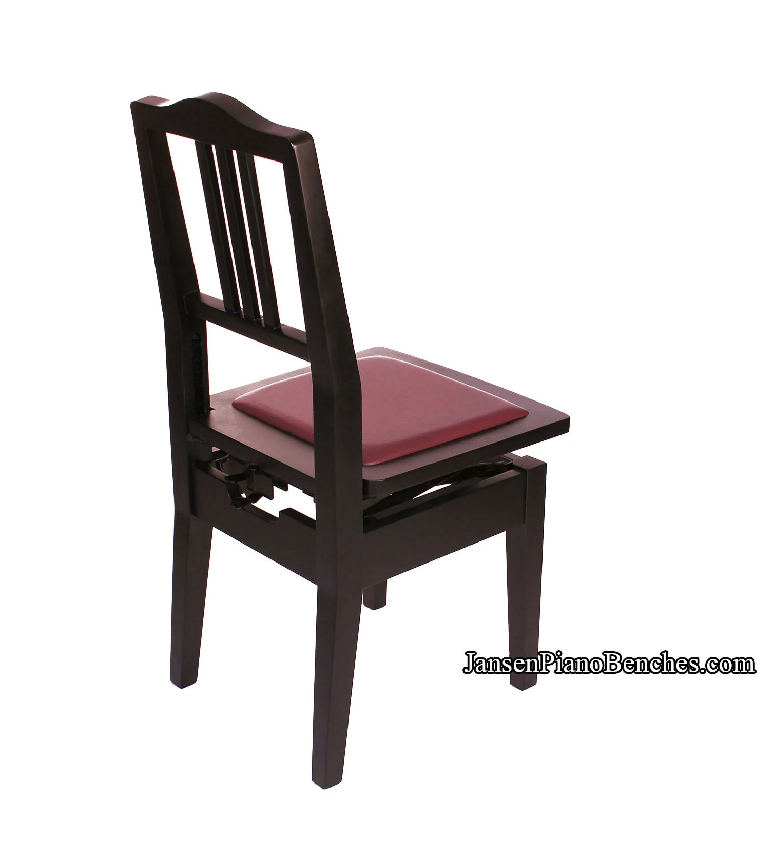 Adjustable Piano Chair - Wood Back - Image 24