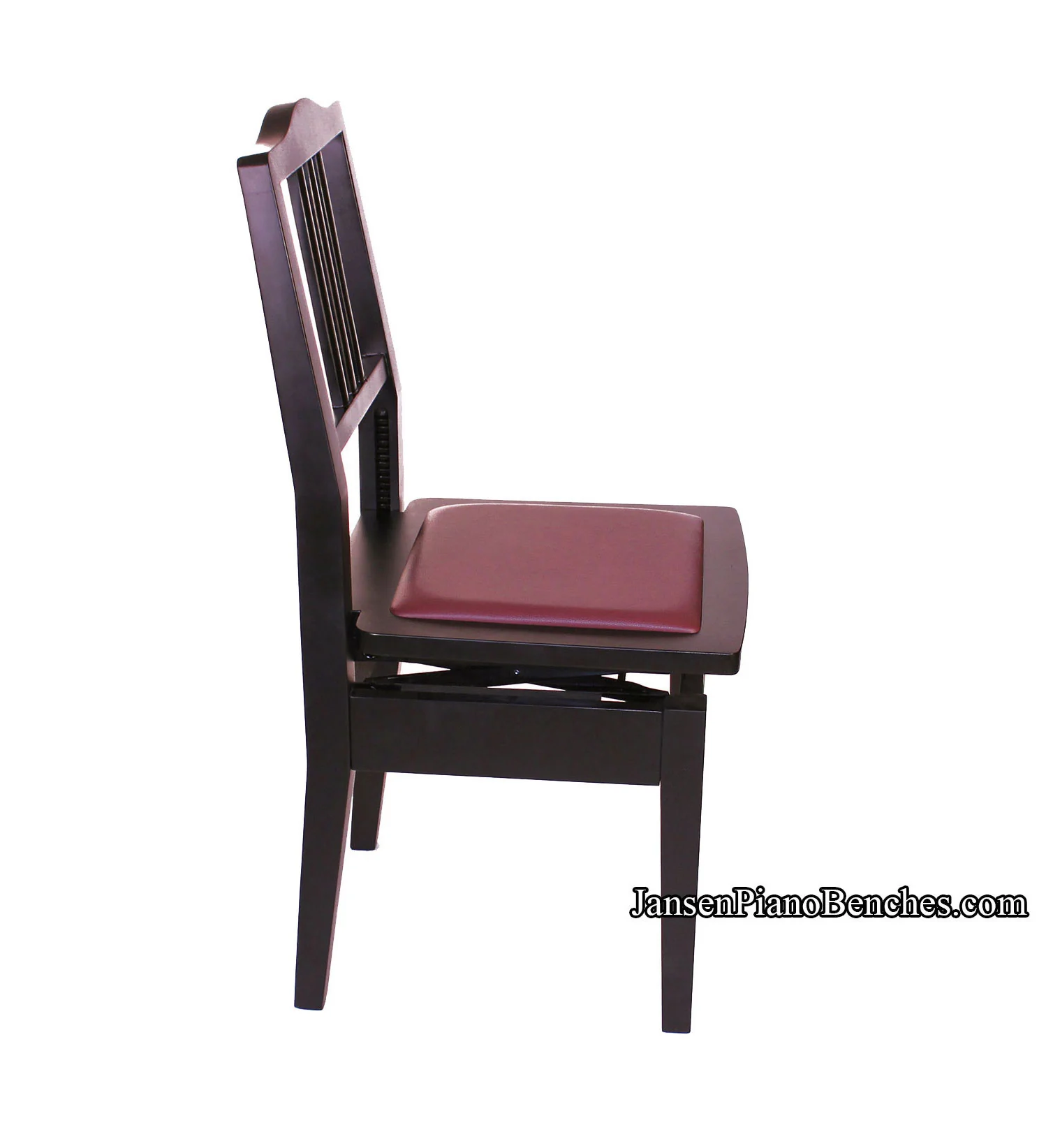 Adjustable Piano Chair - Wood Back - Image 27
