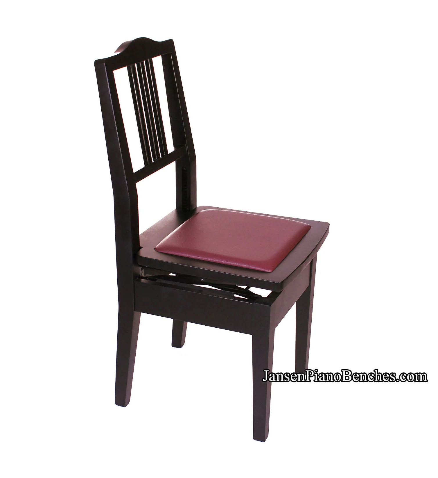 Adjustable Piano Chair - Wood Back - Image 28