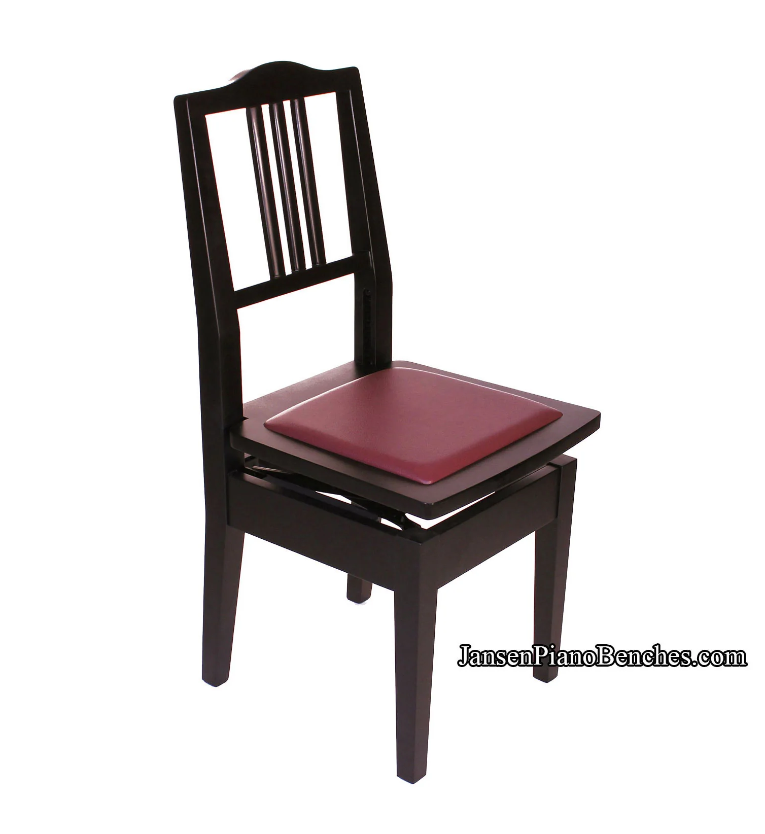 Adjustable Piano Chair - Wood Back - Image 29