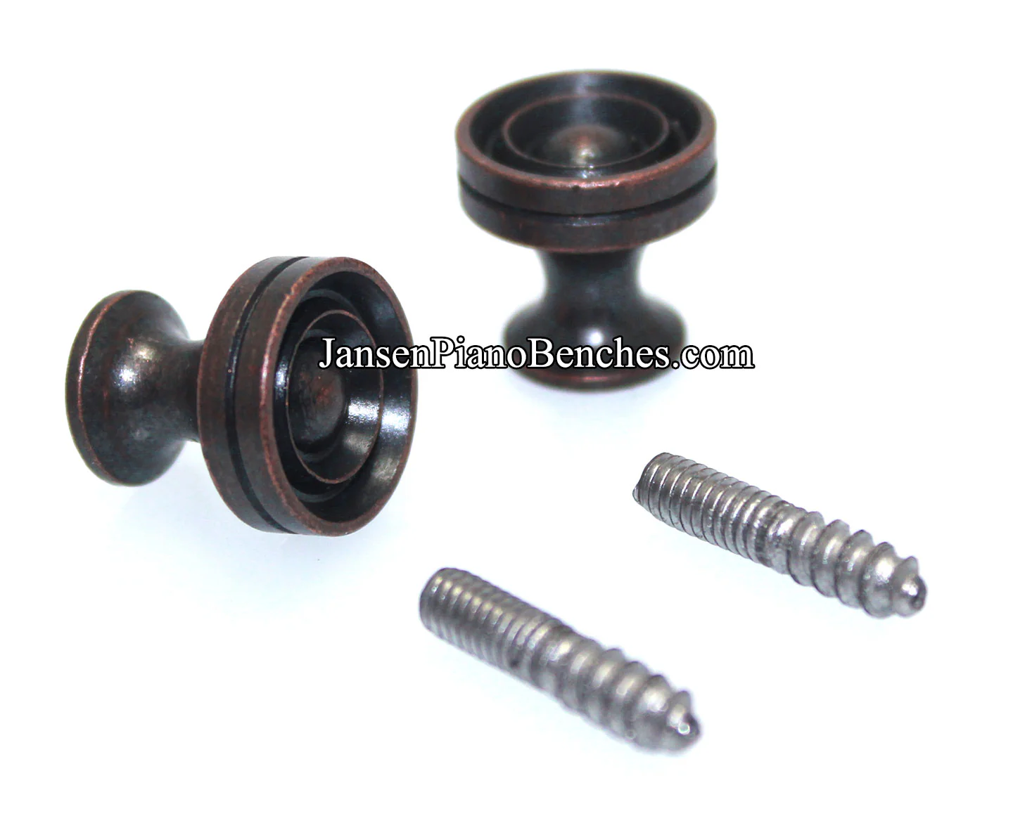 Antique Bronze Piano Desk Knob
