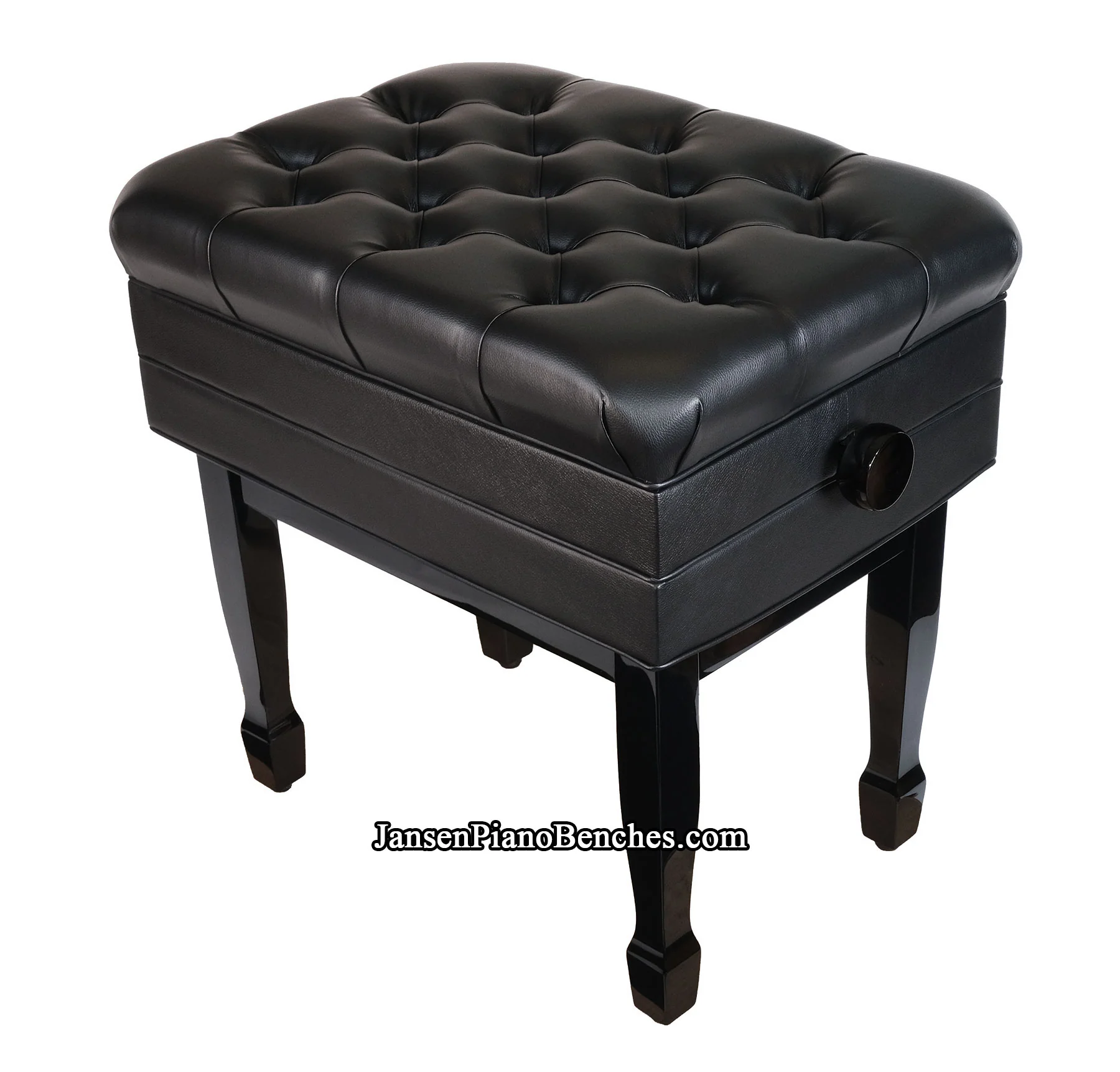 Artist Piano Bench with Sheet Music Storage Compartment