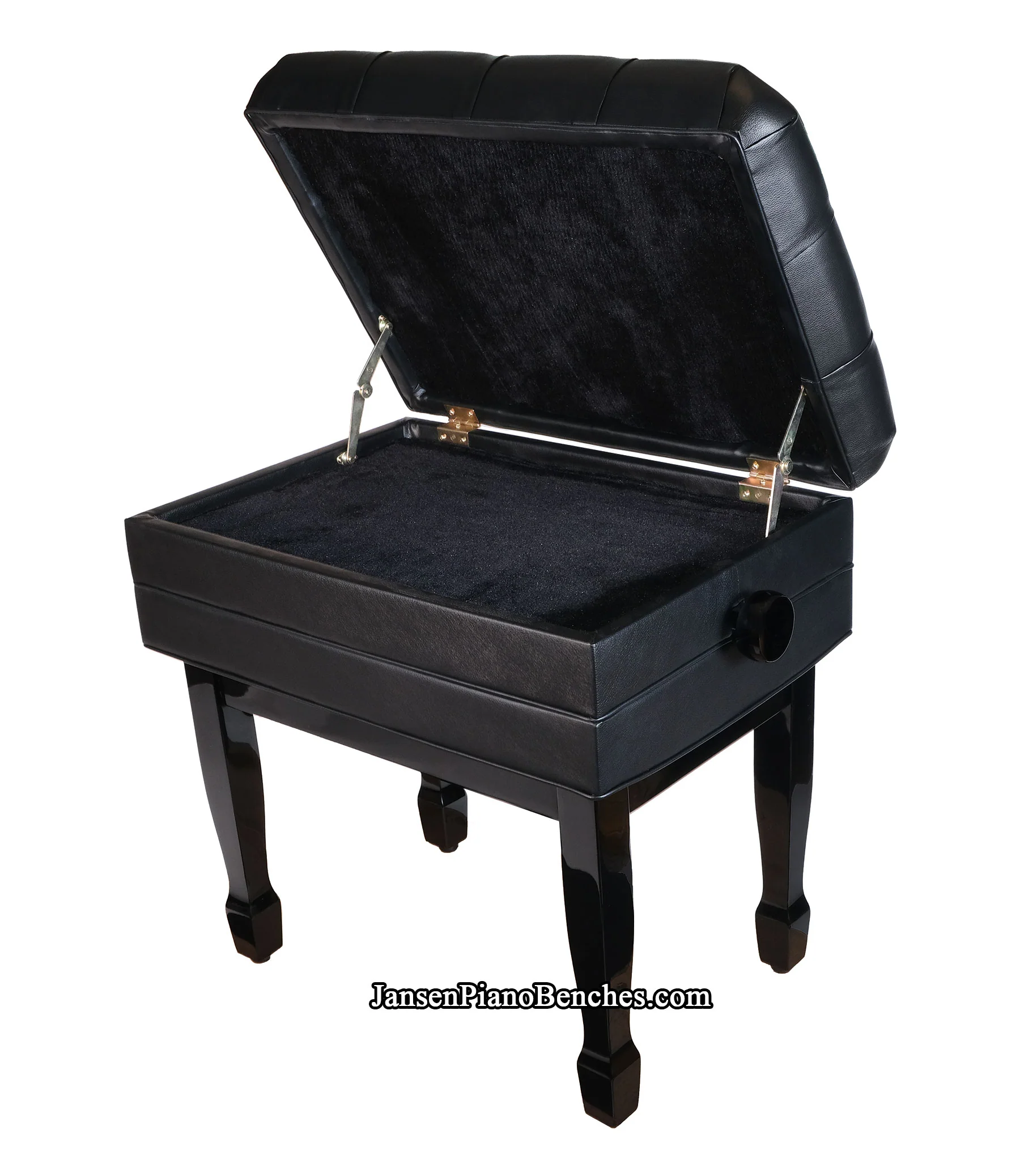 Artist Piano Bench with Sheet Music Storage Compartment - Image 3