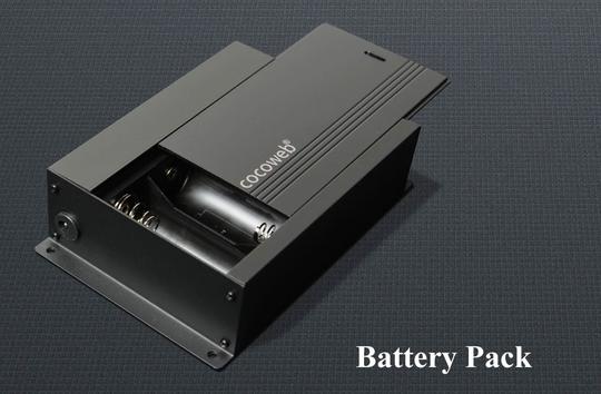 Battery Powered LED Piano Lamp Black and Brass Accents Open Box - Image 3