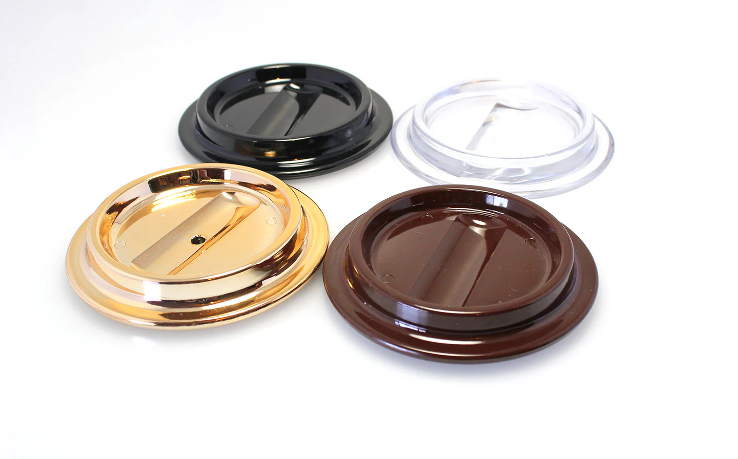 Black Lucite Piano Caster Cups 4-1/2" - Image 13