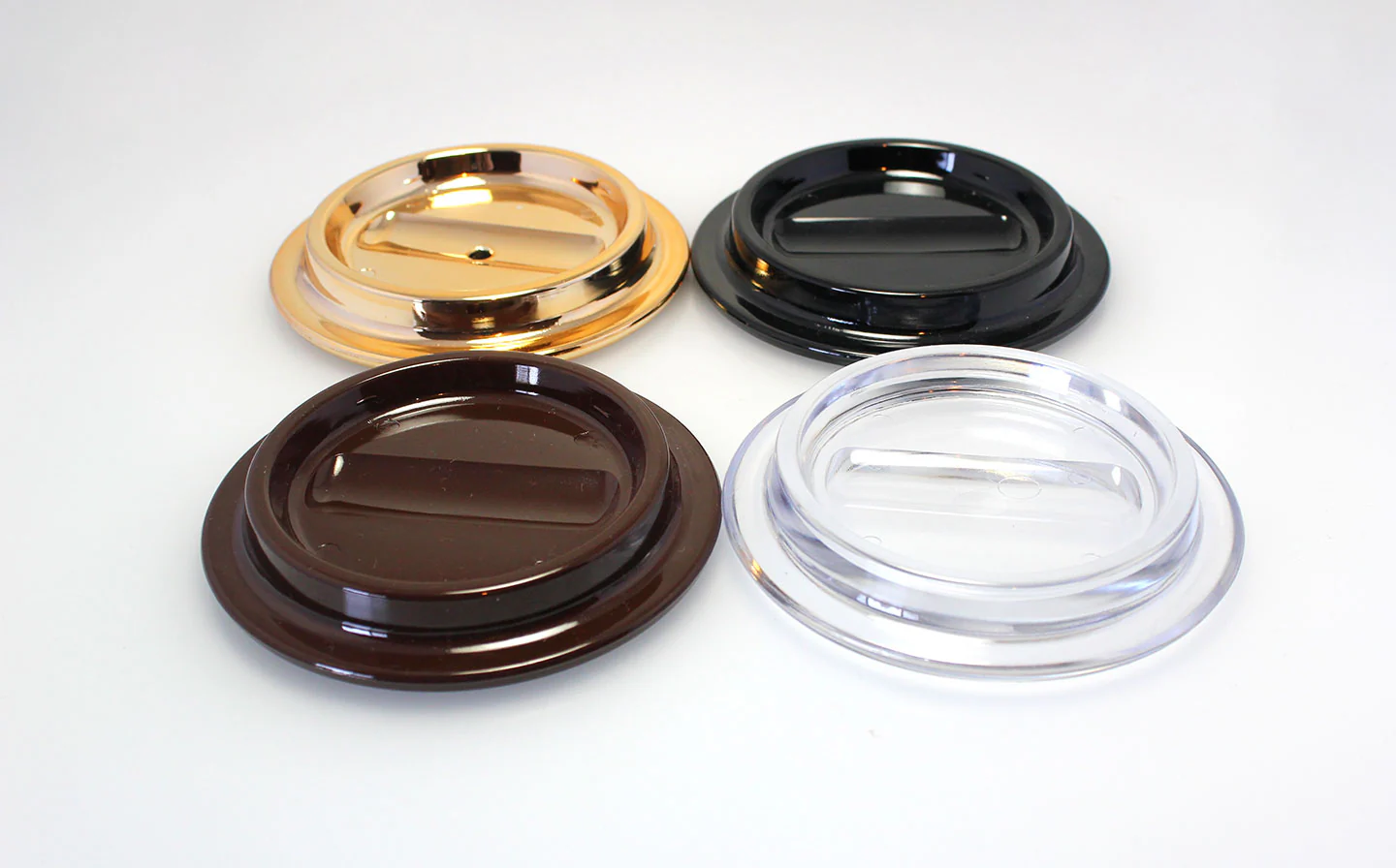 Black Lucite Piano Caster Cups 4-1/2" - Image 18