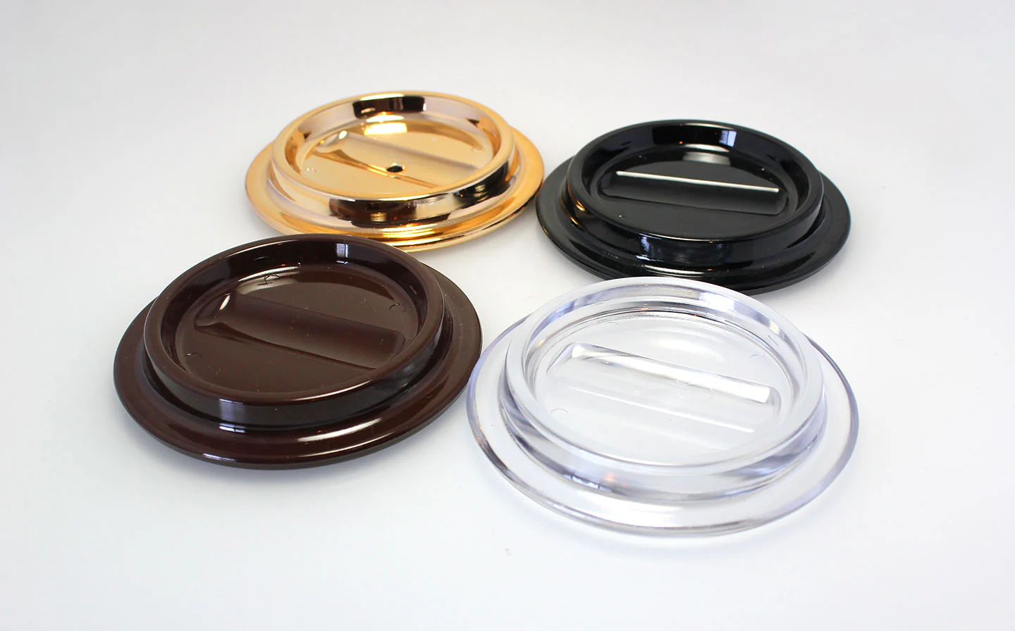 Black Lucite Piano Caster Cups 4-1/2" - Image 19