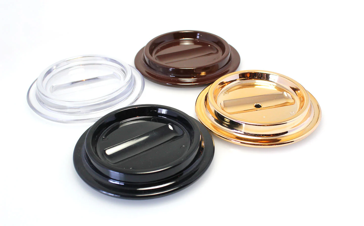 Black Lucite Piano Caster Cups 4-1/2" - Image 28