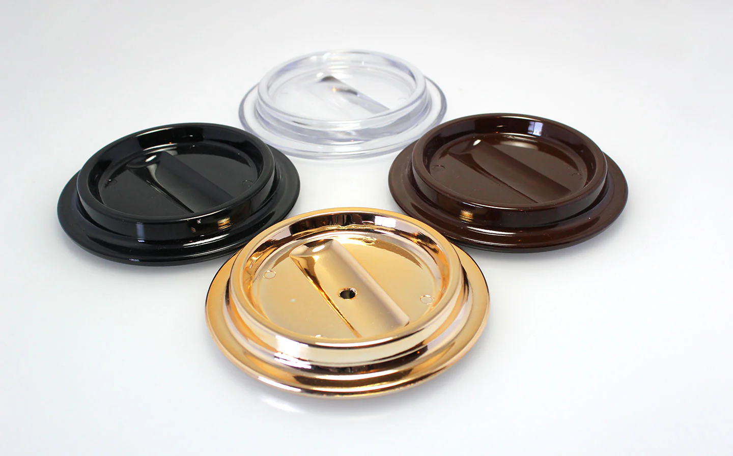 Black Lucite Piano Caster Cups 4-1/2" - Image 9