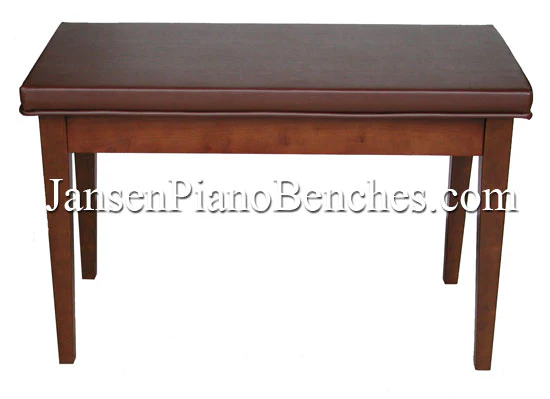 Box Top Upholstered Piano Bench - Image 3