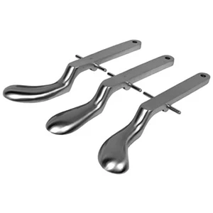Brass Grand Piano Pedals 7-3/4 Inch Length Model 975
